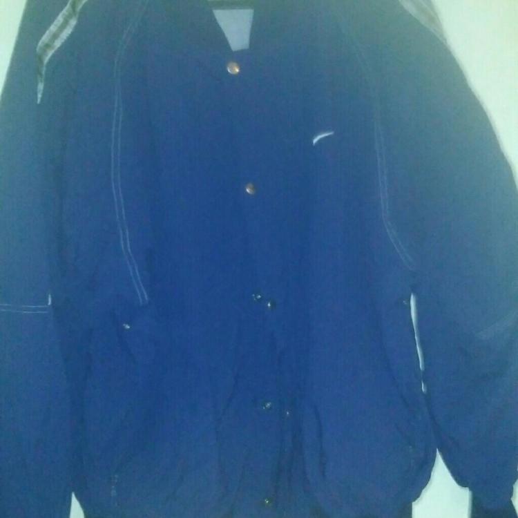 nike jacket mens blue
