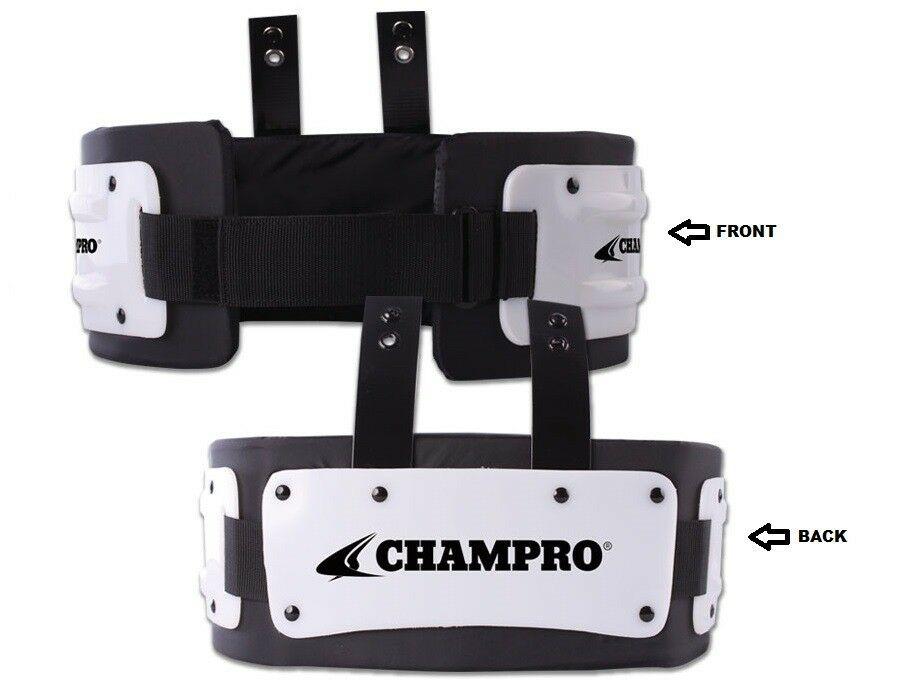 Champro Sports YOUTH Football Rib & Back Protector with Hardware