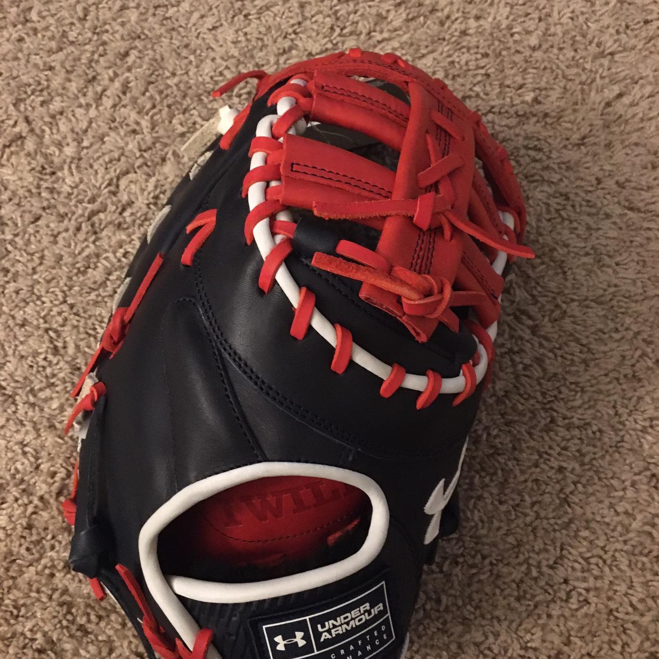 New Under Armour Genuine Pro First Baseman Mitt SidelineSwap