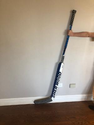 Sher Wood Intermediate Full Right Sl825 Goalie Stick 27 29