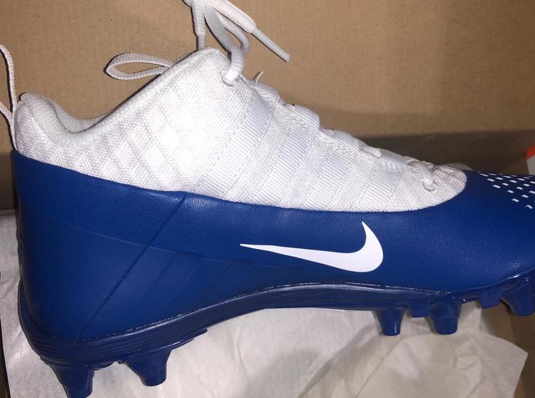 blue lacrosse cleats