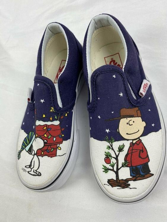 charlie brown christmas vans