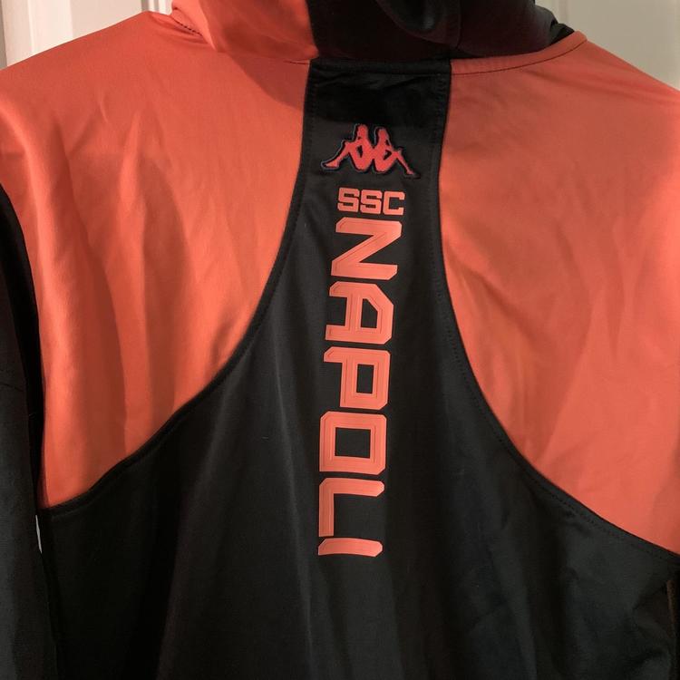 Ssc Napoli Rare Jacket From Italy Soccer Apparel Jerseys