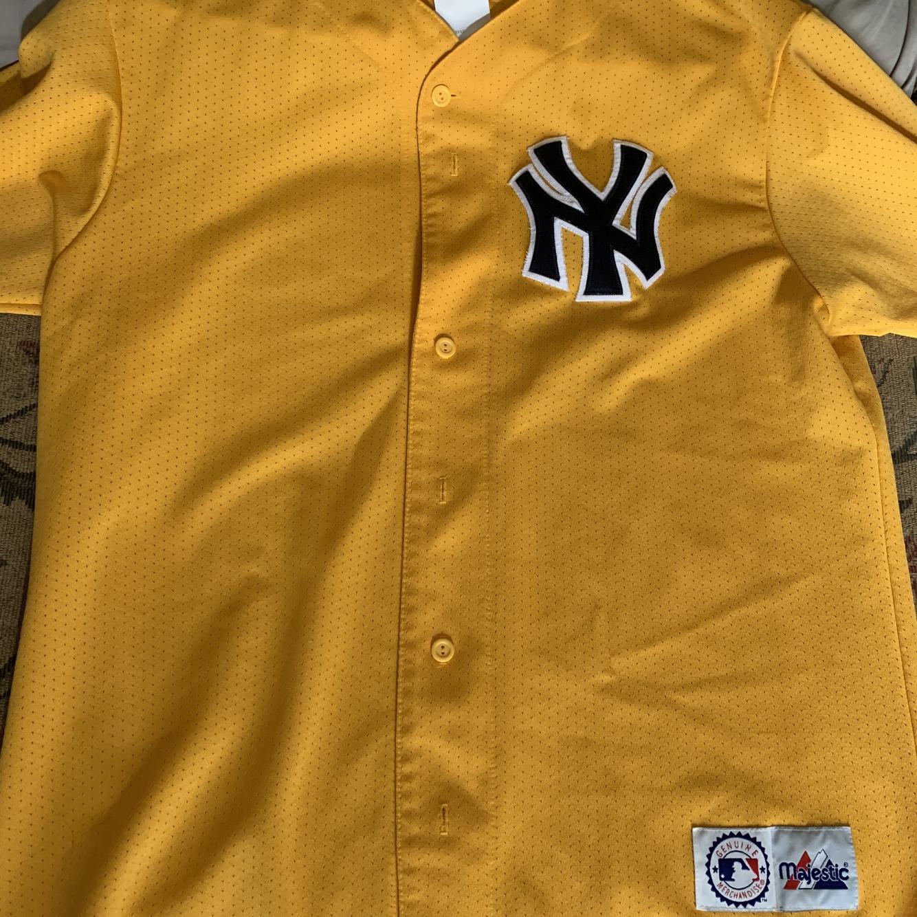 yellow yankees jersey