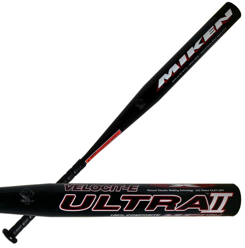 Miken Ultra II 34"/30 oz. SSUSA Senior League Slowpitch Softball Bat