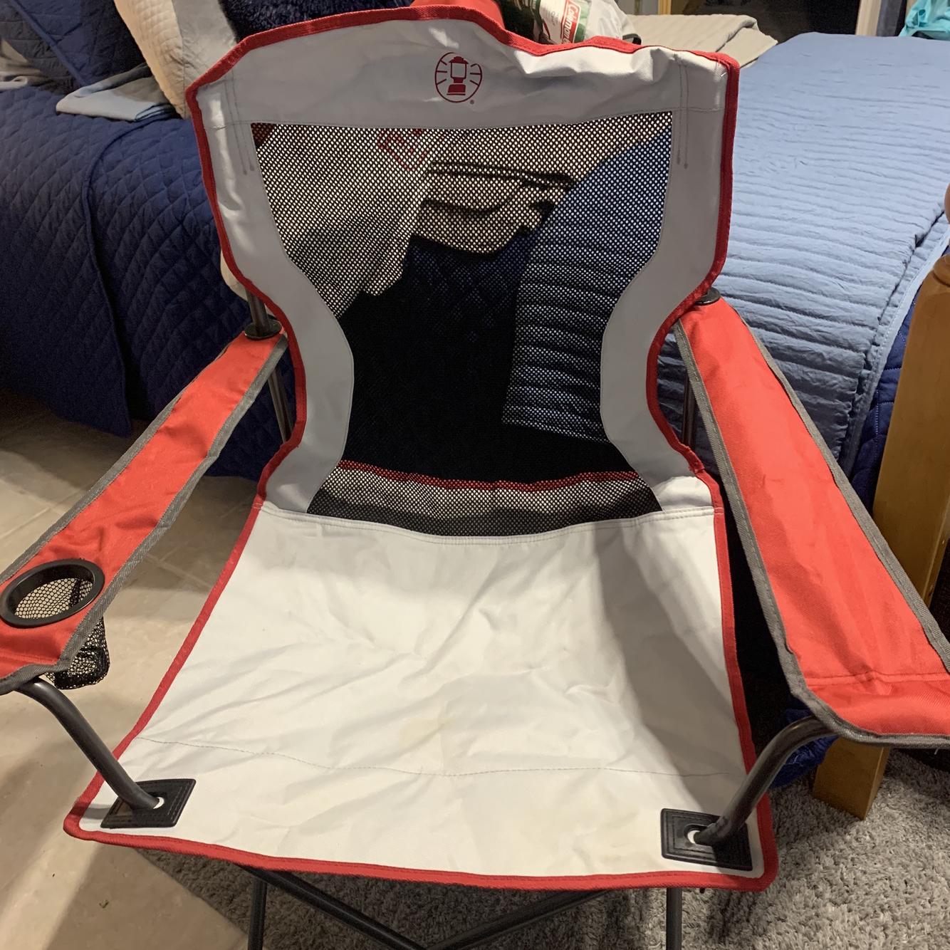 coleman mesh quad chair