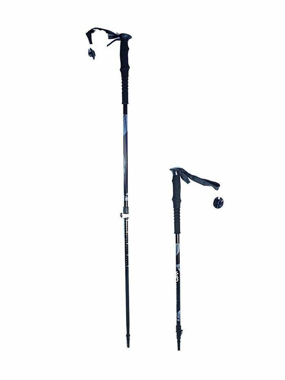 Telescopic adjustable Ski poles adult ski poles 115cm135cm Alu 7075 bk