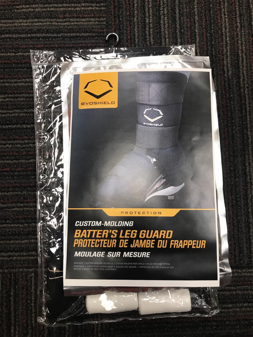 New Senior EvoShield Custom Molding Batters Leg Guard SidelineSwap