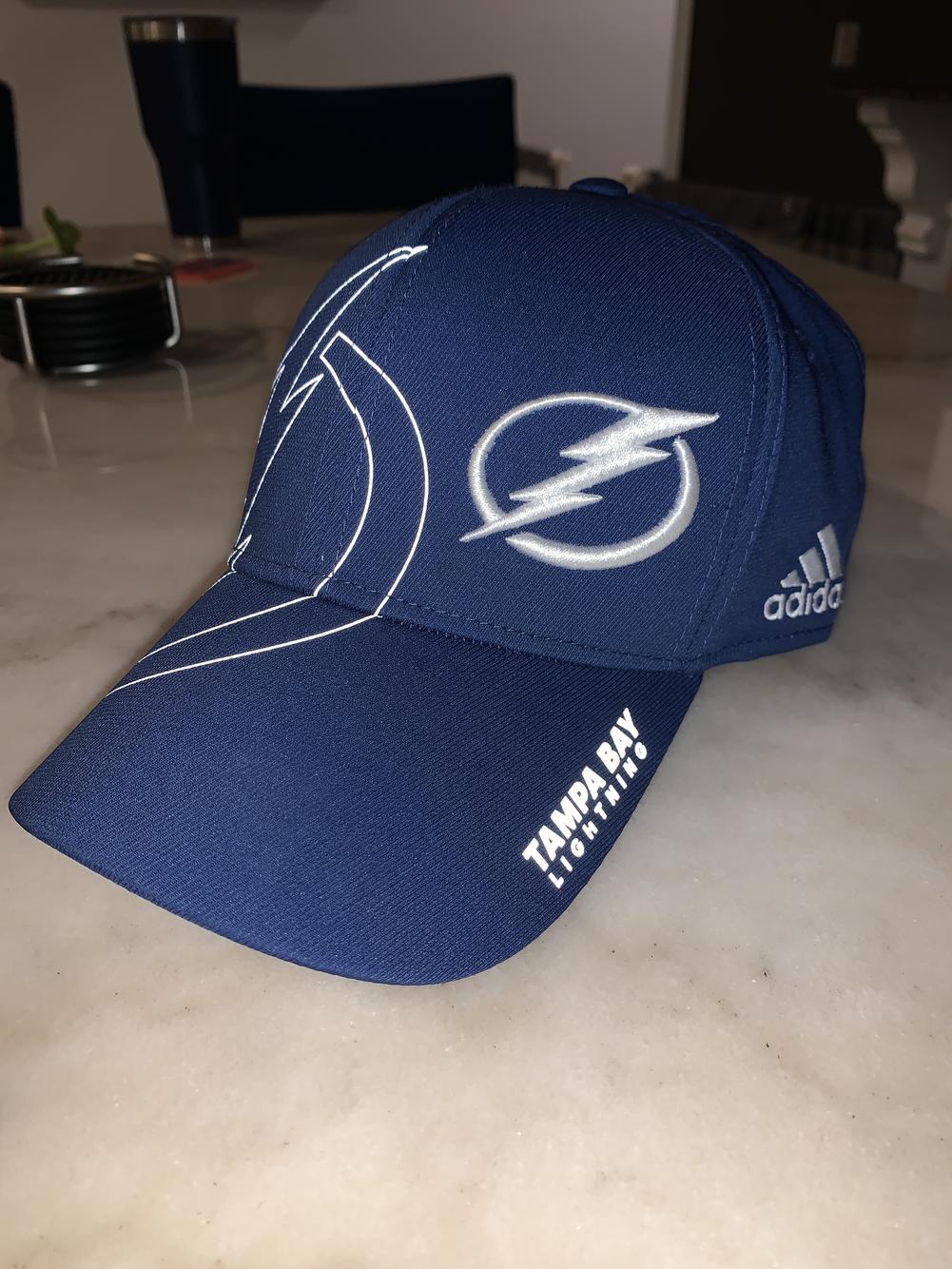 New Tampa Bay Lightning Adidas fitted hat L/XL SidelineSwap