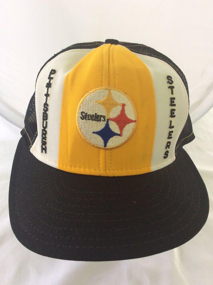 steelers mesh hat