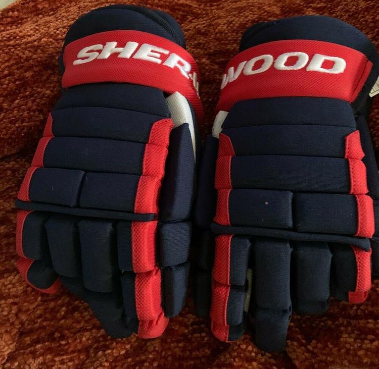 Details about / Sherwood BPM 120 Roller Inline ICE Hockey Gloves~Red//Blue//Yellow~Size 14+