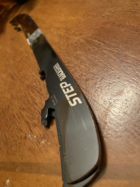 🏒 Step Steel Blacksteel Hockey Skate Blade Holders, Runners