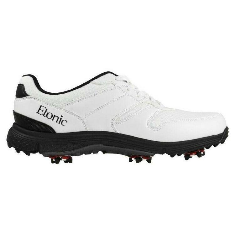 New Etonic GSOK Men�s White/Black EG501WK Size 9 Medium