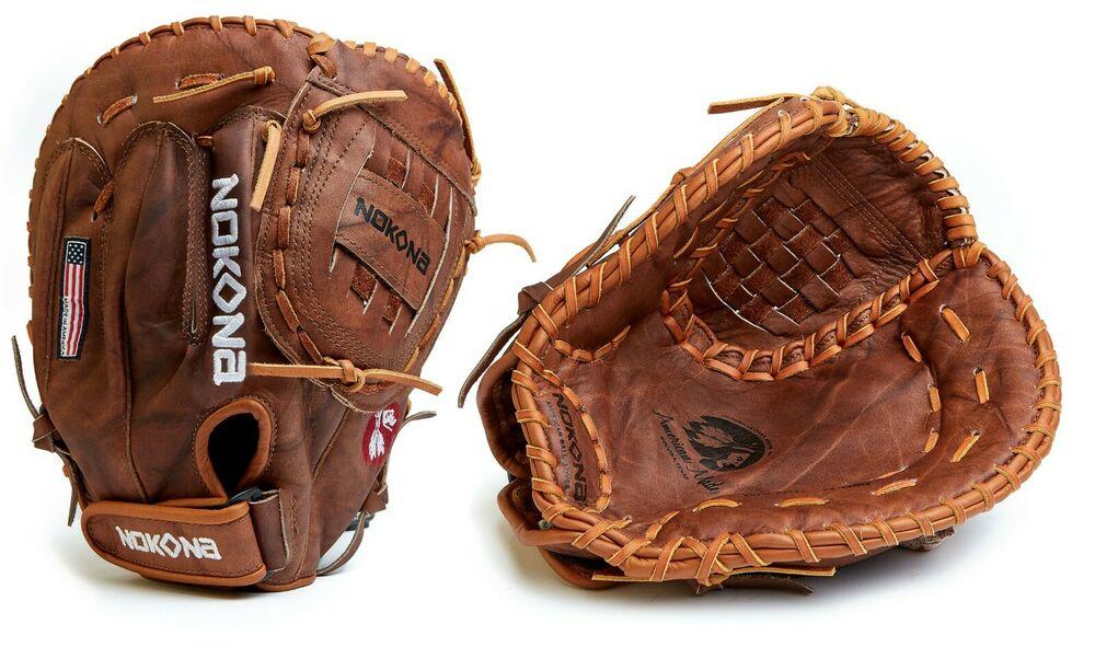 Nokona Walnut 14" Baseball First Base Mitt WN80 No Trades SidelineSwap