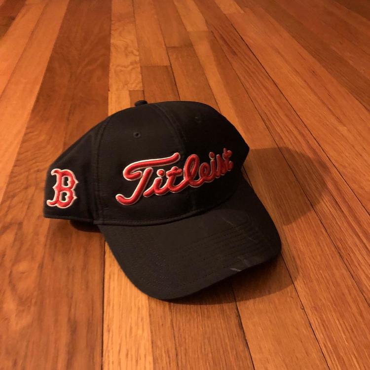 titleist red sox hat fitted