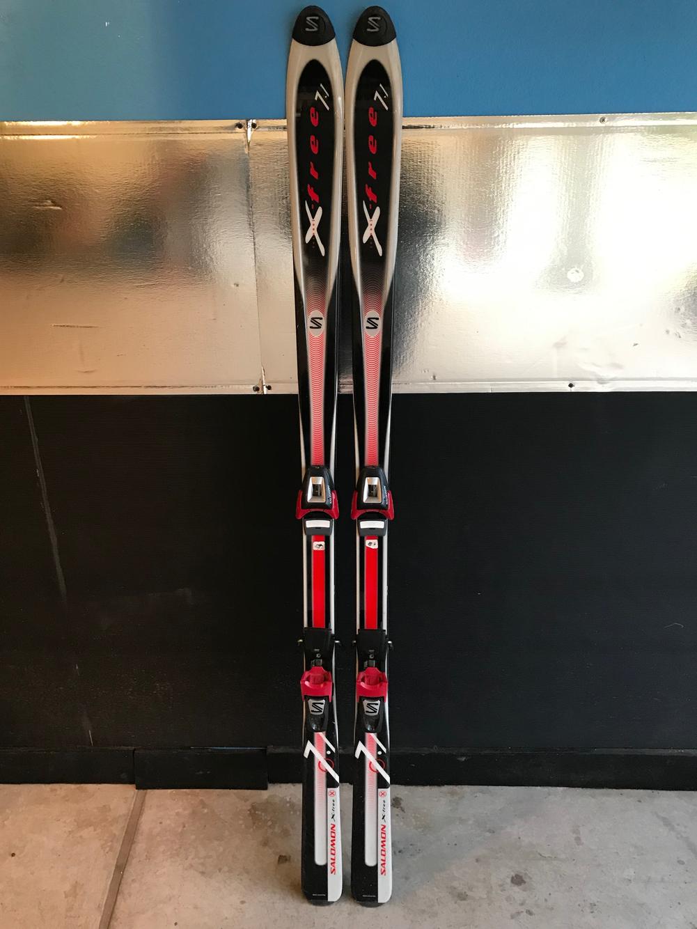Salomon X-Free 7.1 Skis With Salomon 600 Bindings | SidelineSwap