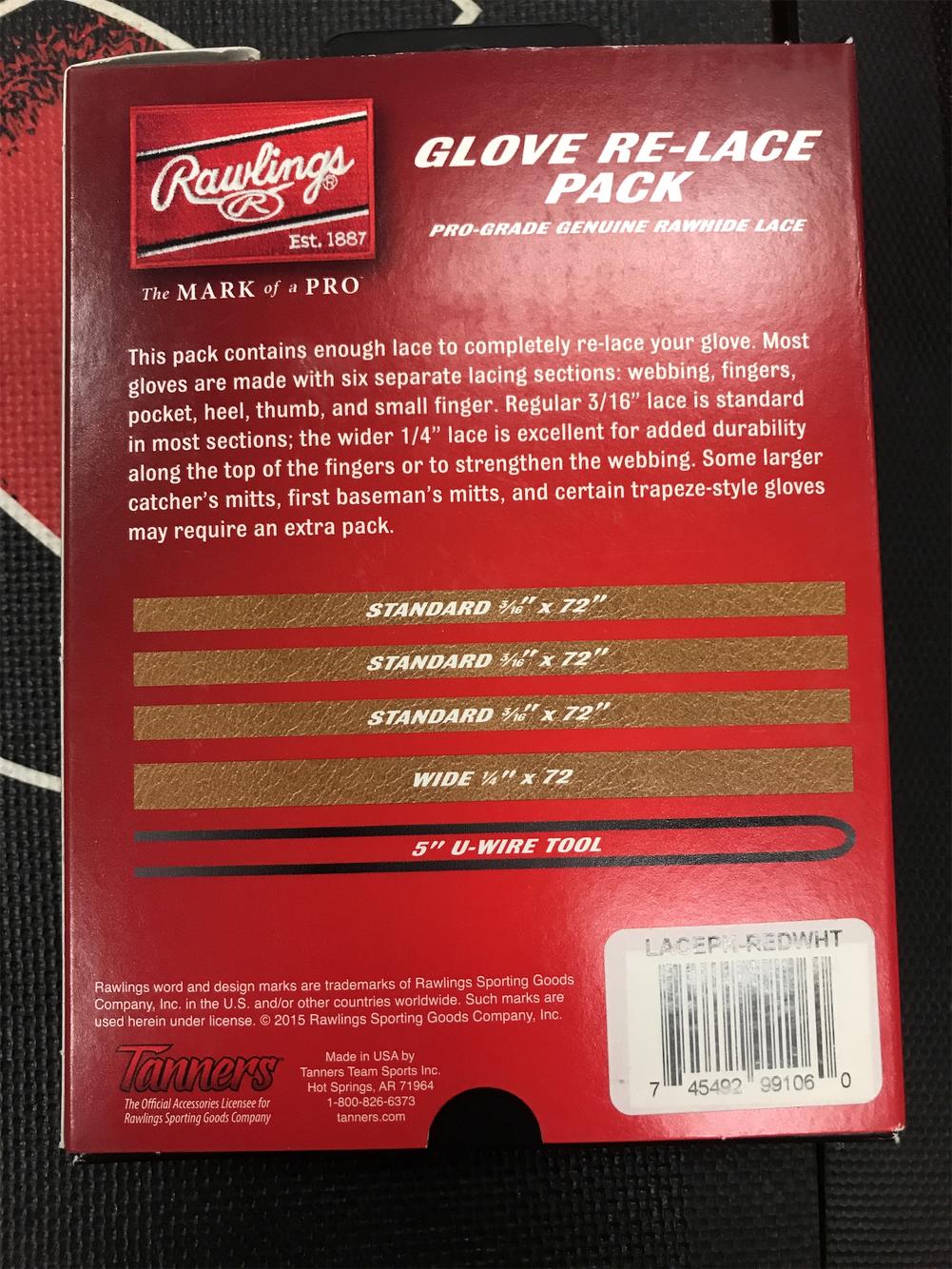 New Rawlings Glove ReLace Pack SidelineSwap