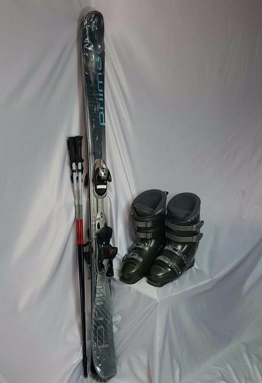 used twin tip skis