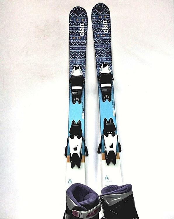 Elan SKI PACKAGE, Twist Pro 145cm w/ EL 7.5 or Head SLR 7.5 Bindings