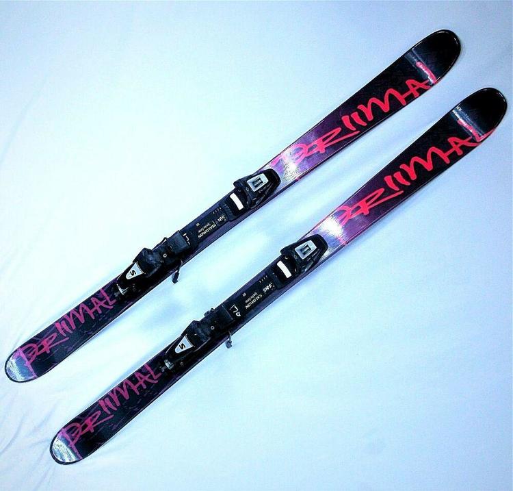 Twin Tip PRIMAL Red 145cm *New* All Mountain & Carving with *Used* Bindings No Trades Skiing Skis Twin Tip PRIMAL Red 145cm *New* All Mountain & Carving with *Used* Bindings No Trades Skiing Skis