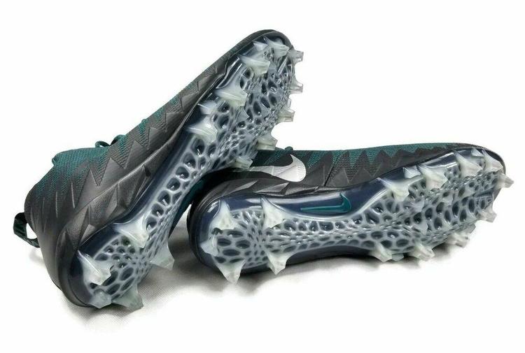 boys green football cleats