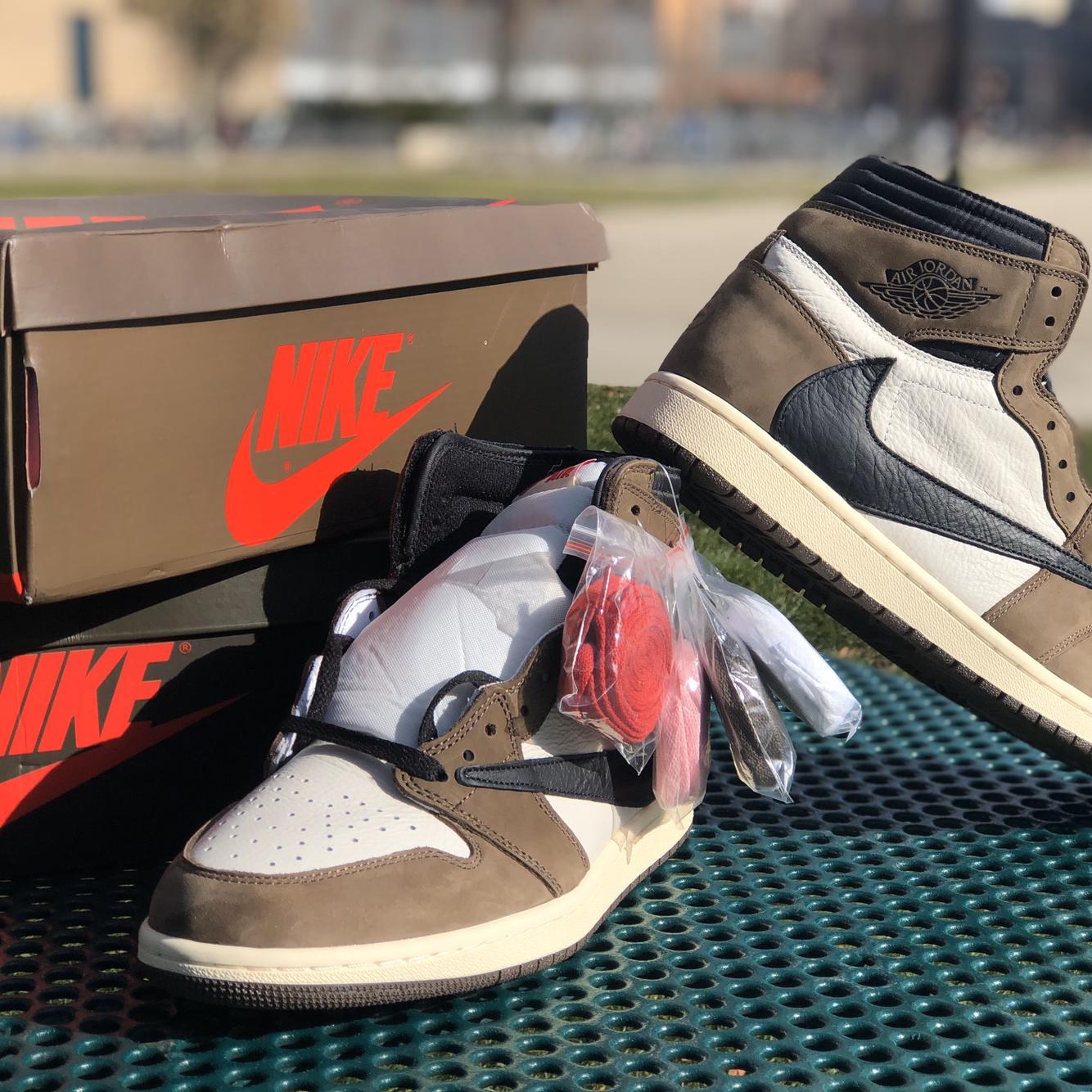 ua travis scott jordan 1