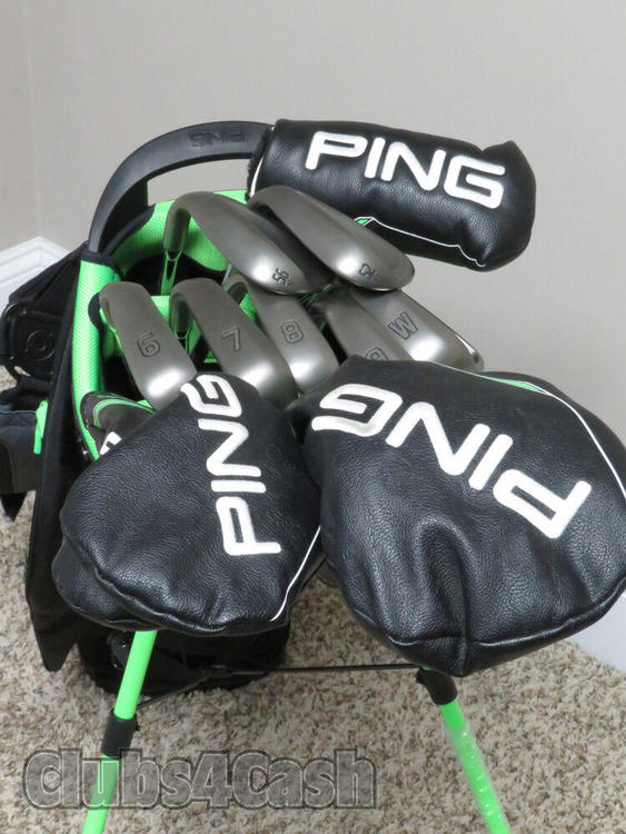 Ping Prodi G Package Junior Set Black Dot Stiff +2.5" Length 13PC JR