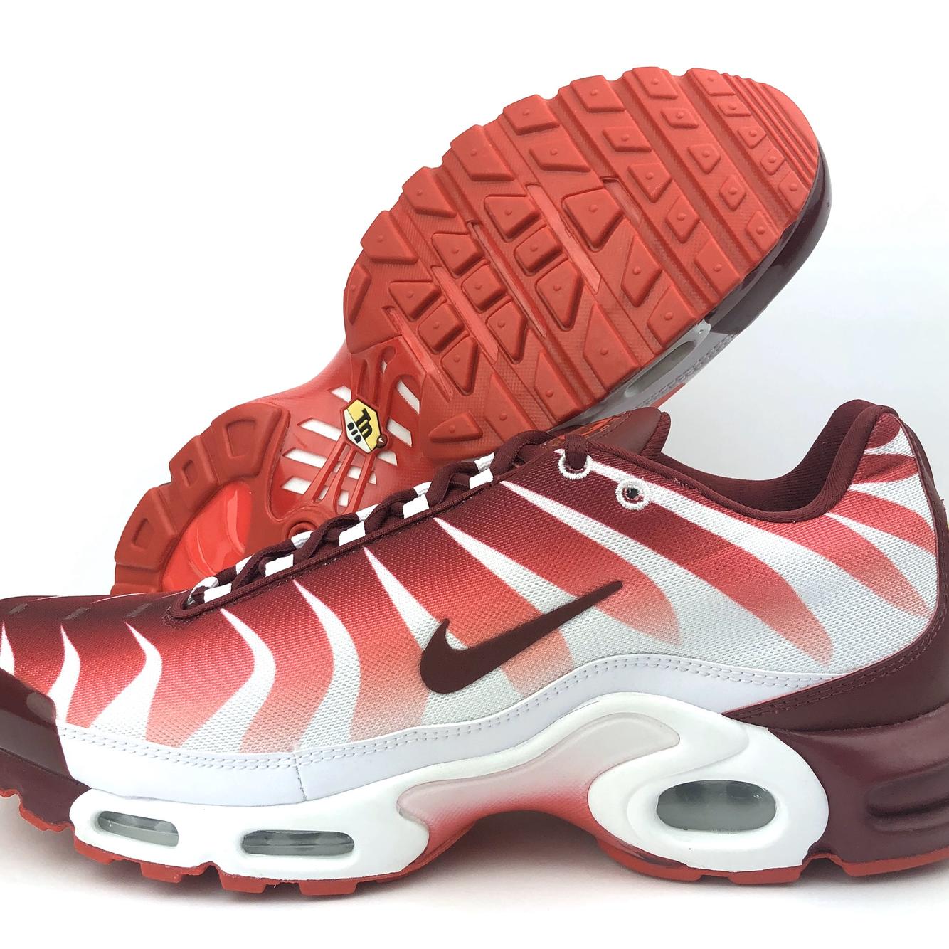 red and white nikes
