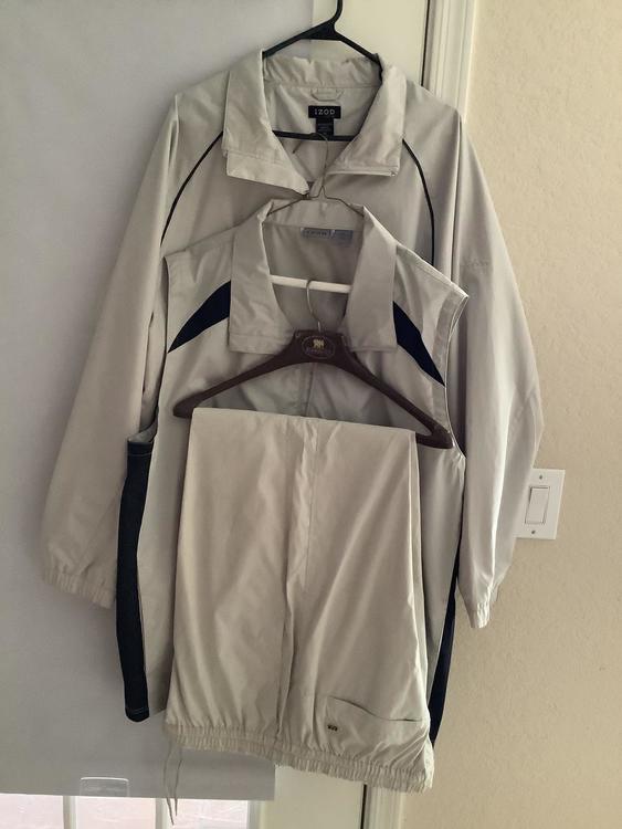 izod golf rain jacket