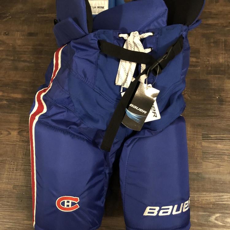 Bauer Montreal Canadiens Large Nexus Pants Pro Stock Hockey Pants