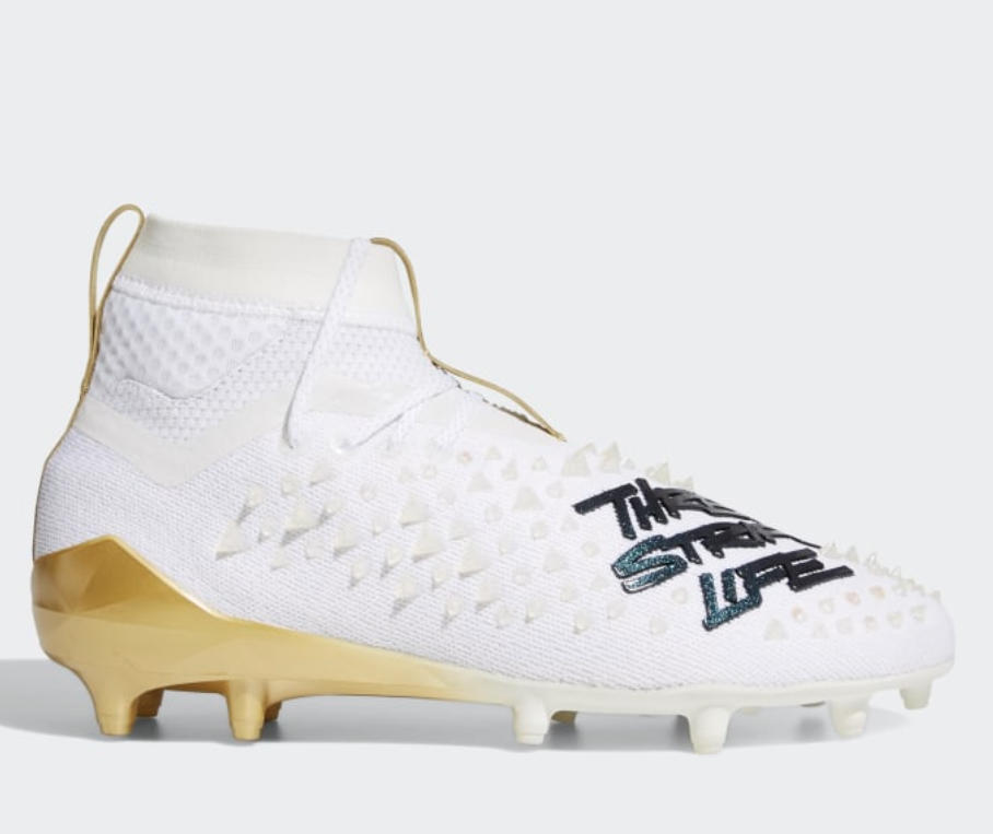 adidas adizero 8.0 football cleats gold