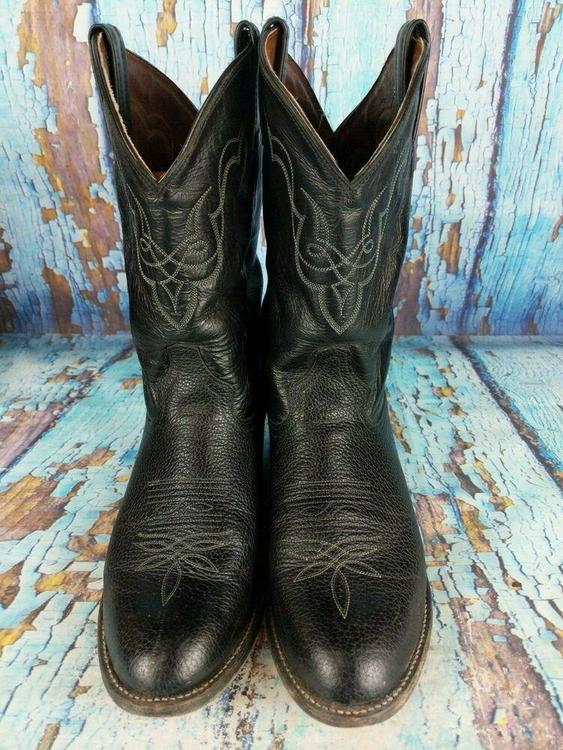 black bullhide boots