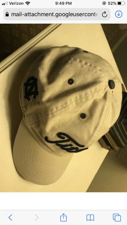 unc golf hat