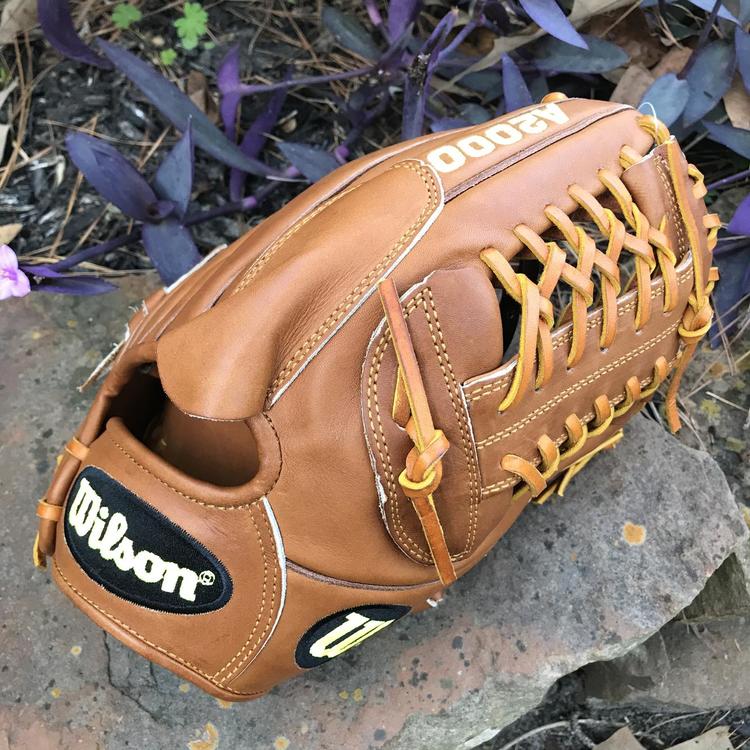 wilson a2000 saddle tan