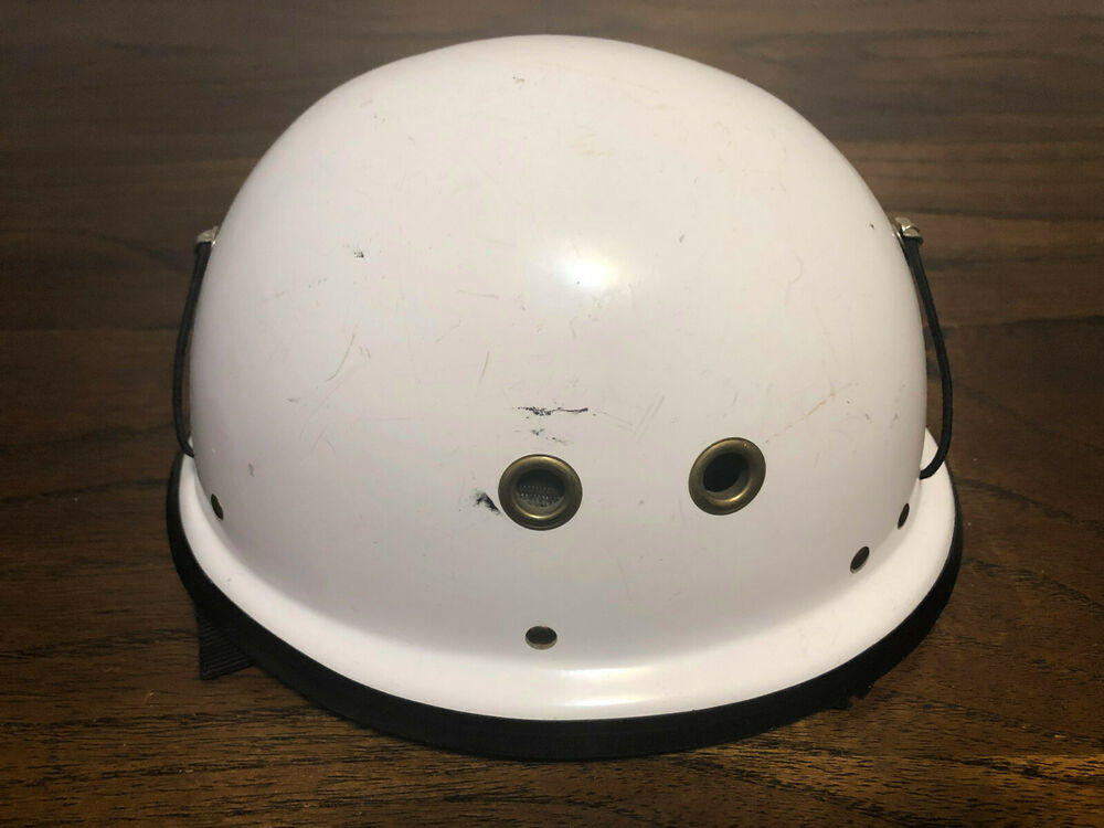 Vintage HB Hugh Banner El Cap Rock Climbing Helmet in White One Size