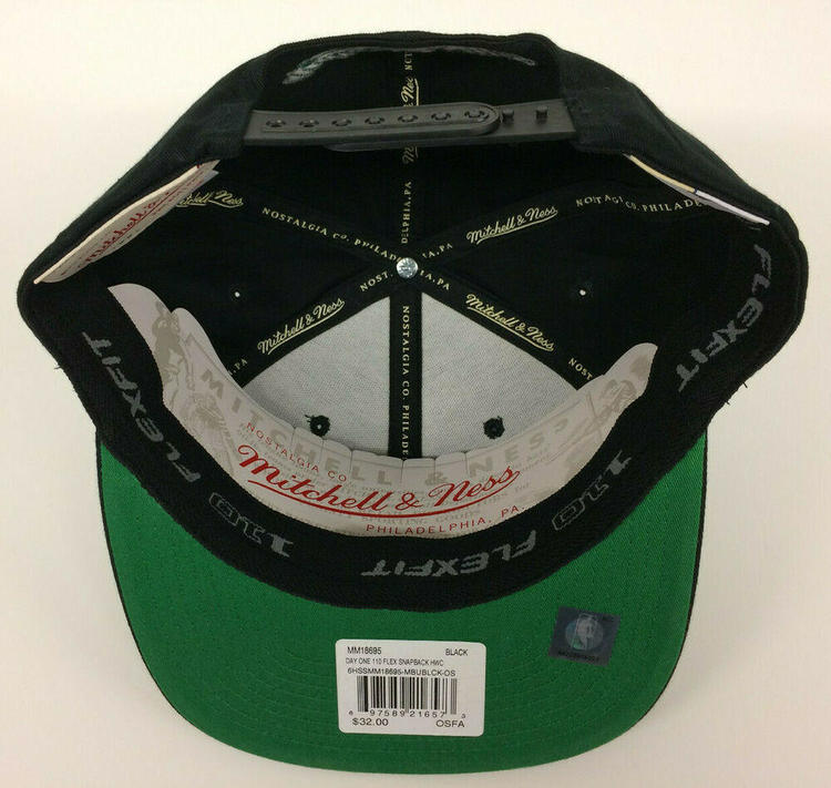 mitchell & ness nba hwc 110 flexfit snapback cap