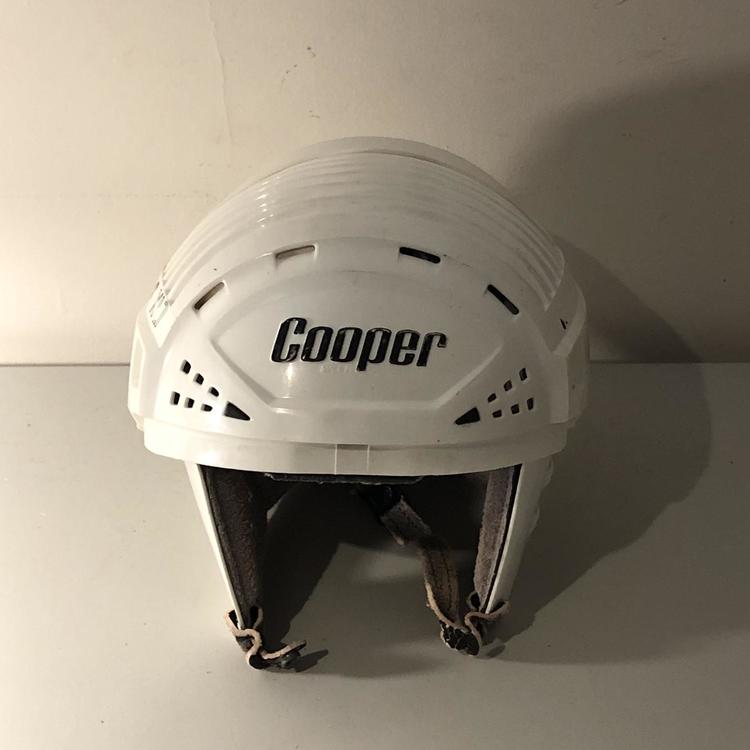 White Cooper XL7 Helmet (broken) Hockey Helmets SidelineSwap