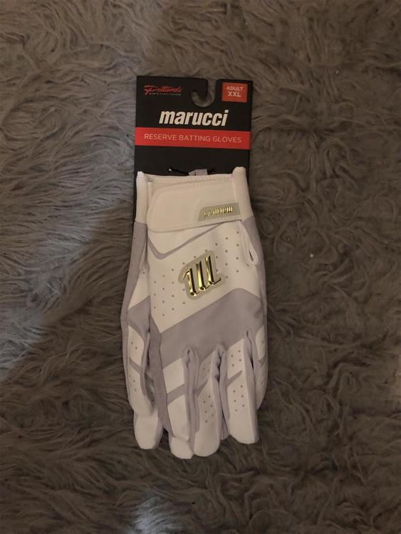 marucci gold batting gloves