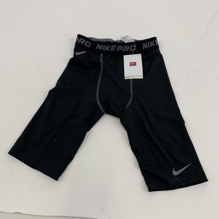 black nike compression shorts