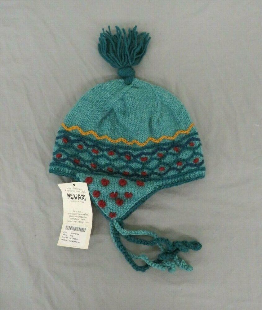 Tigerstars Nepalese Hand Knit Lion 100% Wool Hat Tigerstars Nepalese Hand Knit Lion 100% Wool Hat