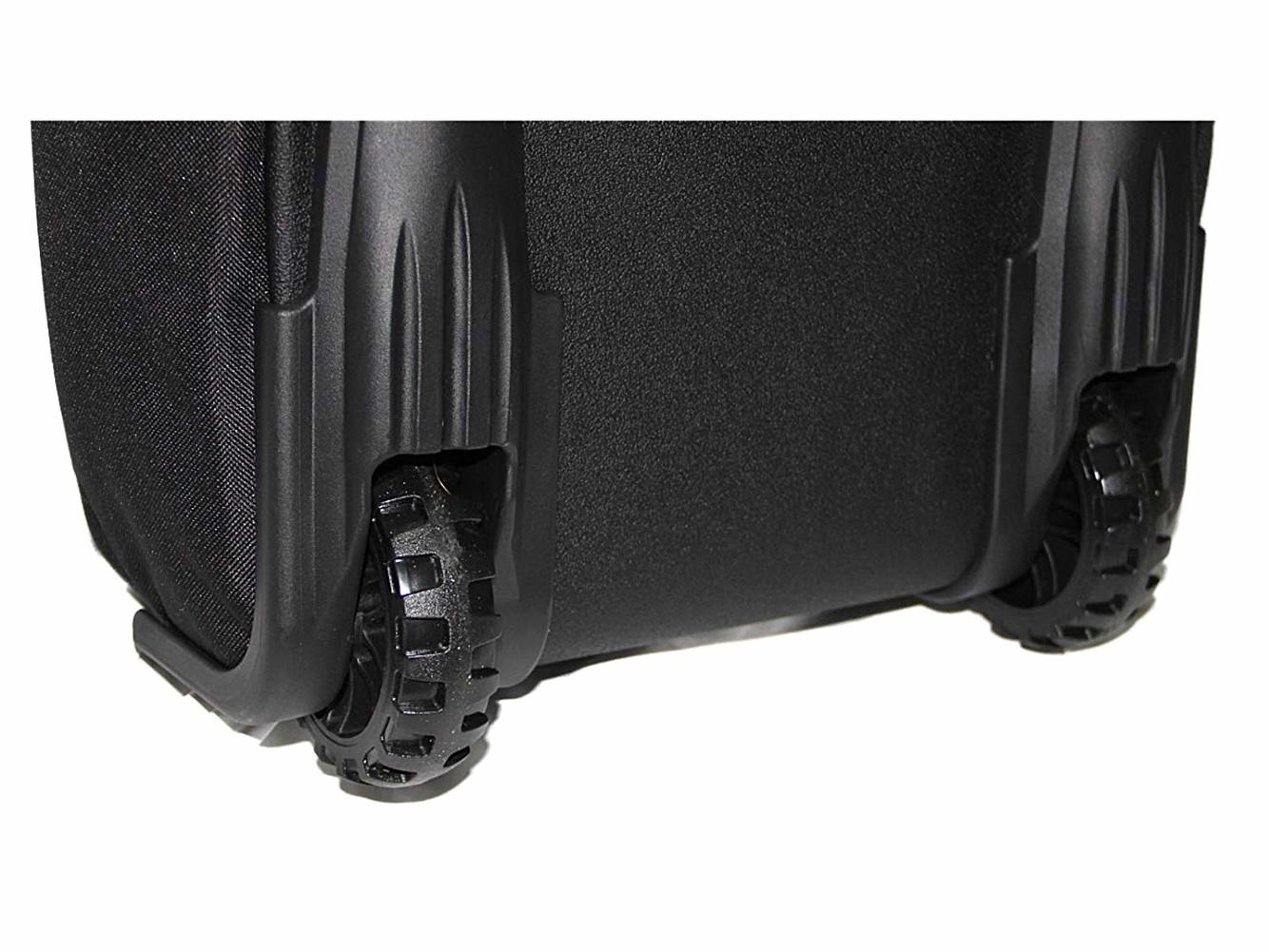 NEW Fully Padded Travel black Ski Snowboard Bag with Wheels Wheeled WSD