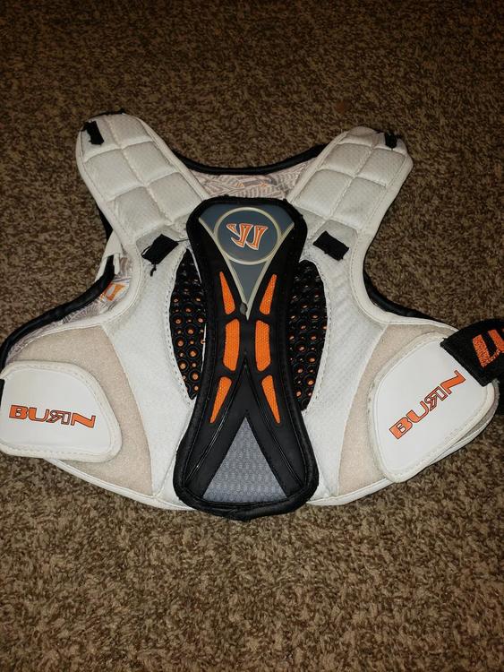 Warrior Small Burn Hitlyte Shoulder Pads Lacrosse Protective