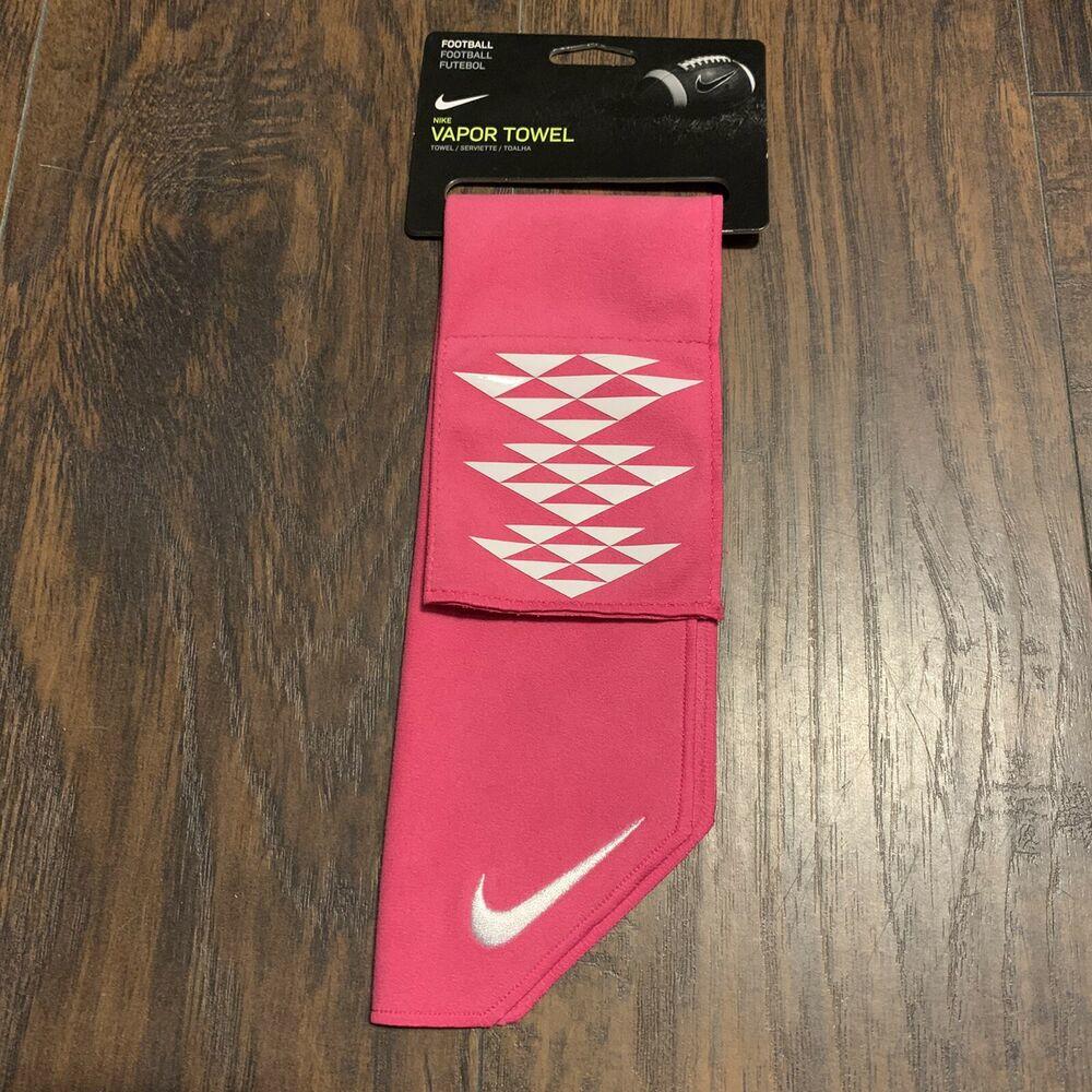 pink nike football towel