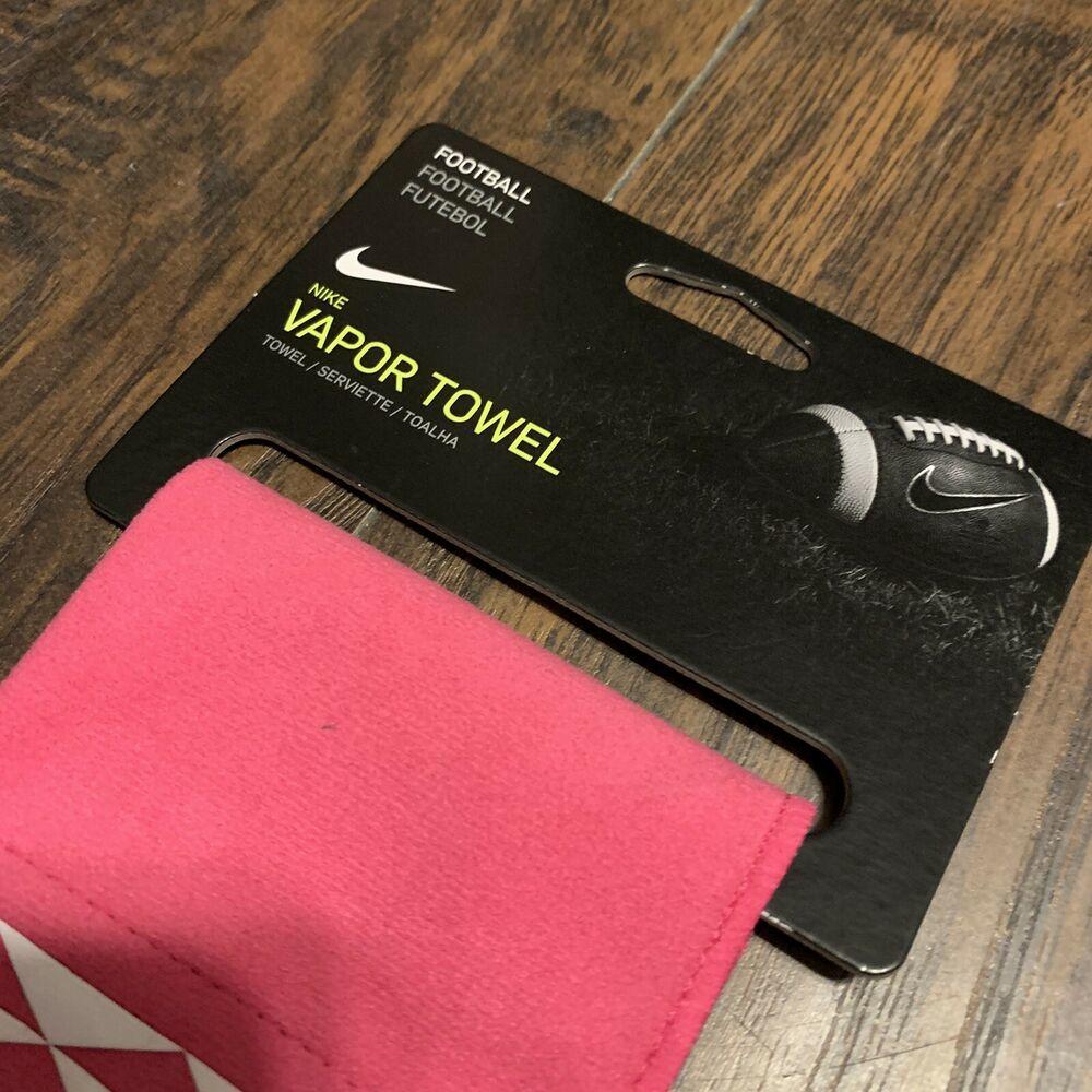 pink nike football towel