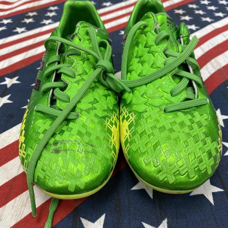 green youth cleats