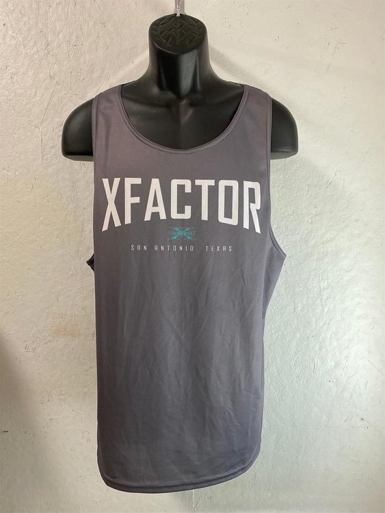 San Antonio X Factor Gray Men S Large Tank Top Apparel Shirts