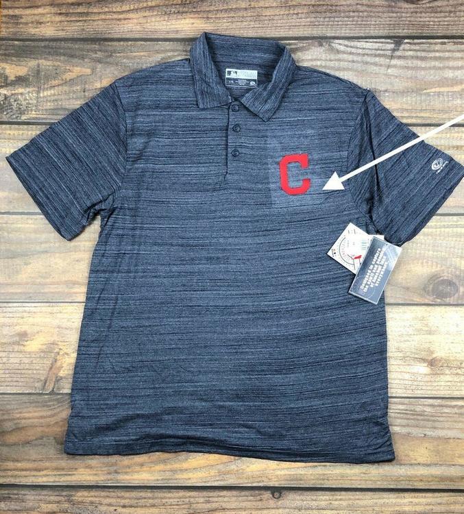 cleveland indians golf shirt