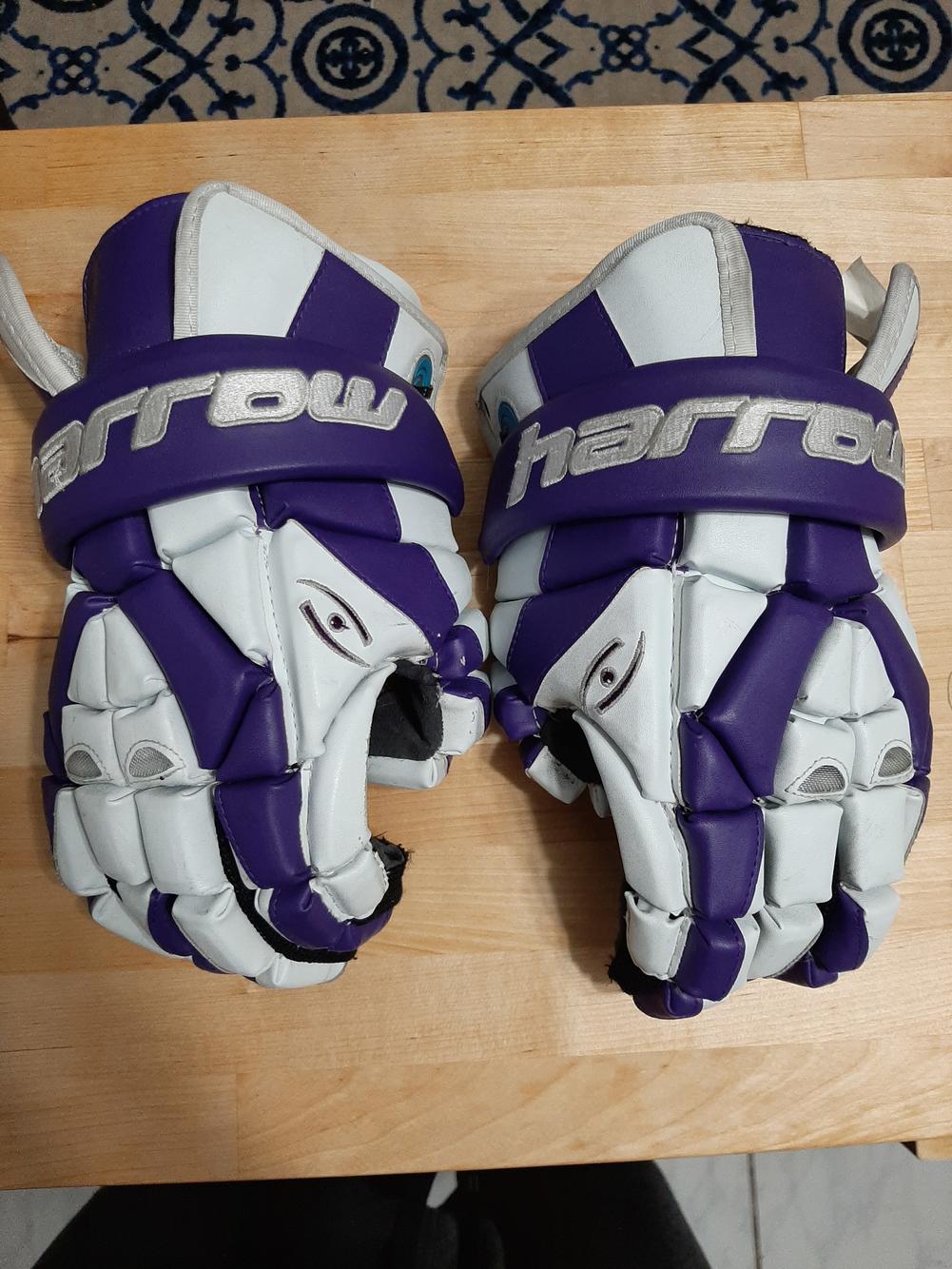 Purple Harrow Lacrosse Gloves 13" SidelineSwap