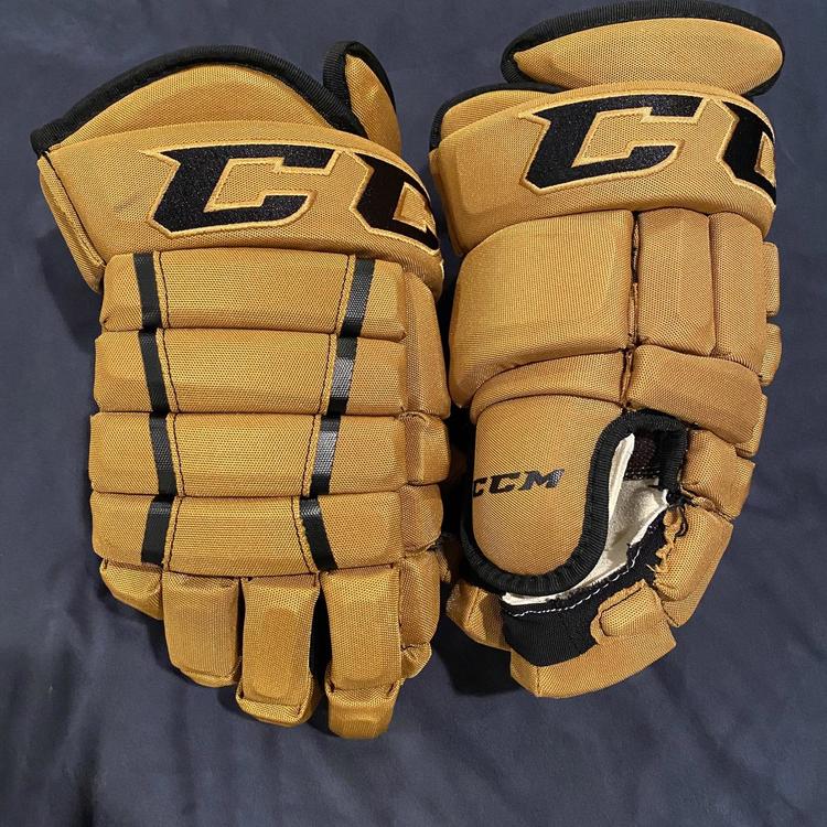 CCM 14” TAN 4 ROLL CUSTOM Hockey Gloves