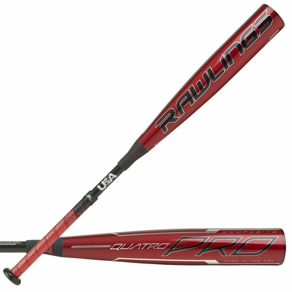 Usssa Youth Baseball Bat CLOSEOUT 2021 Rawlings Quatro Pro BBCOR